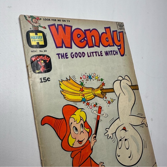 Wendy The Good Little Witch Harvey Comics #63 Nov. 70’ VTG Collectible Casper - Picture 3 of 6